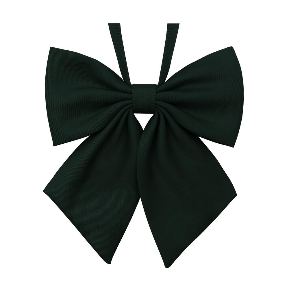 7286 Solid Color Bow Tie Gril, Adjustable Bow Tie, Pre-Tied Bowtie